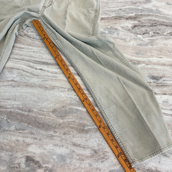 Eddie Bauer Men's Corduroy Jeans 36x30 Beige Tan Denim Pants Y2K Vintage Outdoor - Picture 12 of 12